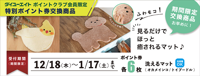 会員獲得促進WEB限定商品12/18-1/17