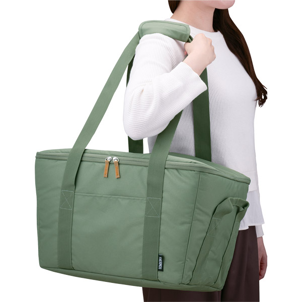 サーモス 保冷買い物カゴ用バッグ カーキ | 交換商品詳細