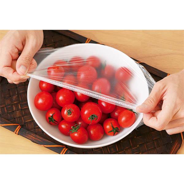 簡単かぶせるゴム付きビニールラップ300枚