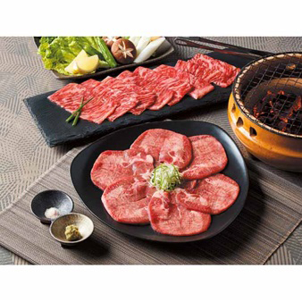 仙台牛5等級と牛タンの焼肉セット