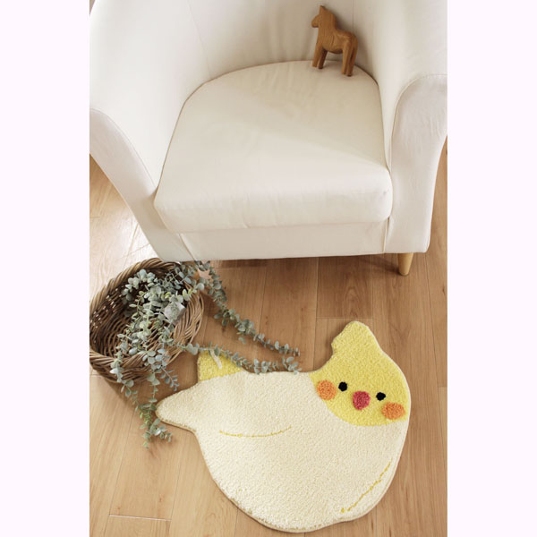 洗えるマット オカメインコ