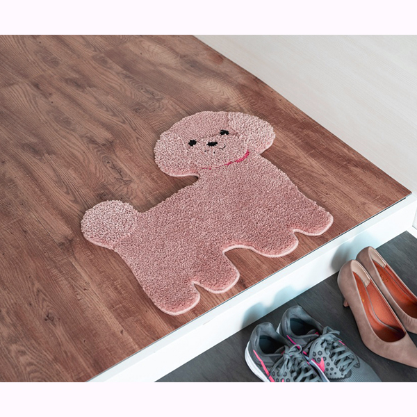 洗えるマット　トイプードル